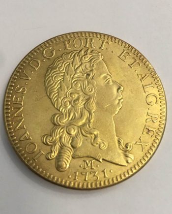 Позлатена монета IOANNES 1731 DZ0016