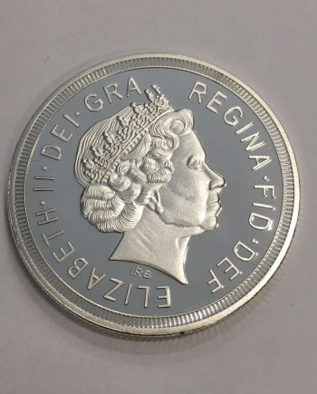 Посребрена монета Елизабет 2-ра BRITANNIA 2015 SANG0003
