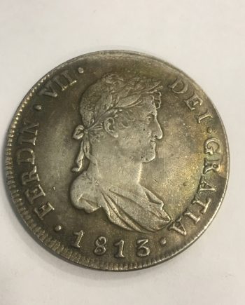 Посребрена руска монета Ferdin VII 1813 SR0017