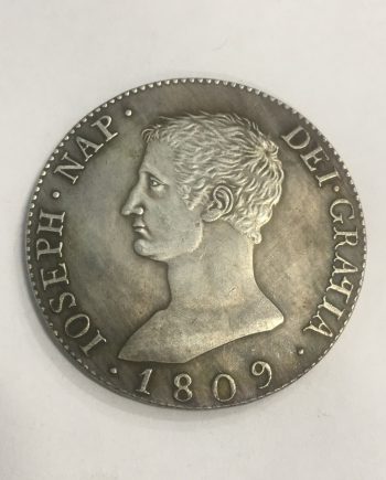 Посребрена руска монета Ioseph 1809 SR0018