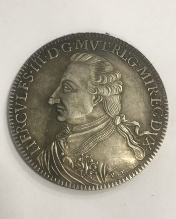 Посребрена руска монета 1796г. SR0019