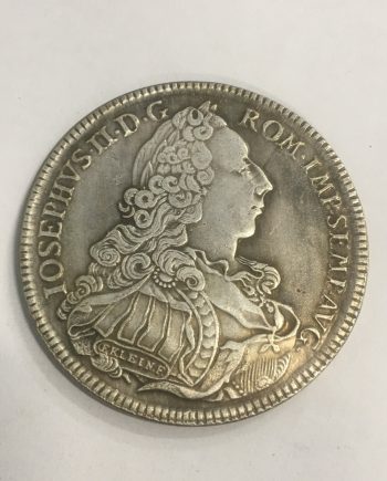 Посребрена руска монета Ioseph 1765 SR0028