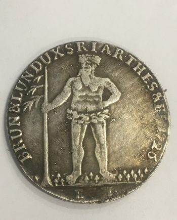 Посребрена руска монета 1726 SR0038