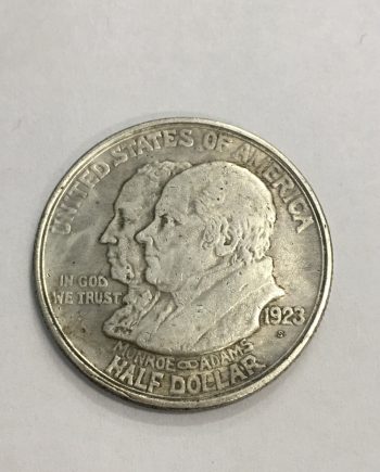 Посребрена монета HALF DOLLAR 1923 SUSA0001