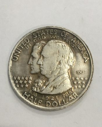 Посребрена монета HALF DOLLAR 1919 SUSA0004