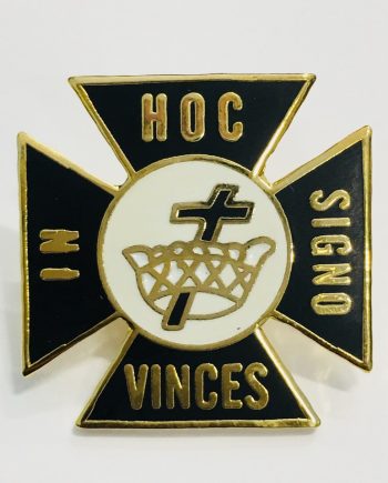 Масонска значка 41 In hoc signo vinces ZM0041