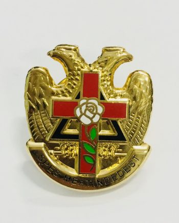 Масонска значка 42.7 Rose ZM0043