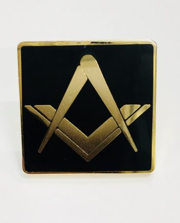 Масонска значка 49 Black square ZM0049