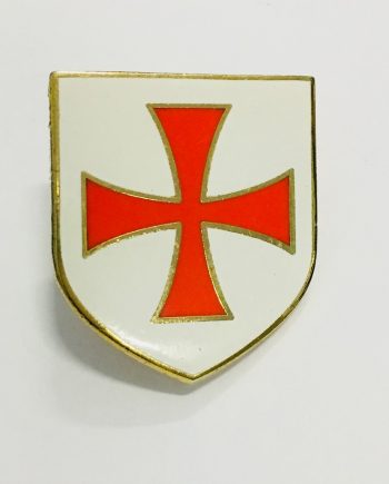 Масонска значка 52 Cross red ZM0052