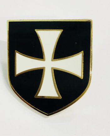 Масонска значка 60 White cross ZM0060