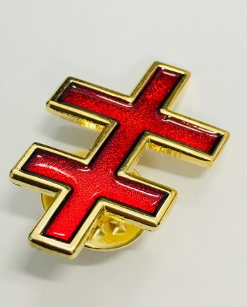 Масонска значка 71 Double cross ZM0071