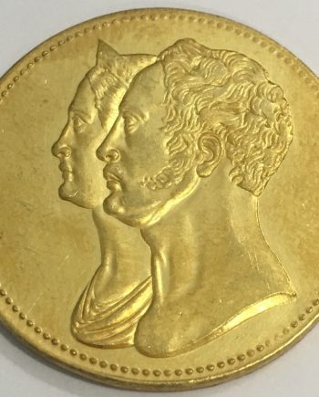 Позлатена монета 10 рубли 1936 г. Русия ZR0043