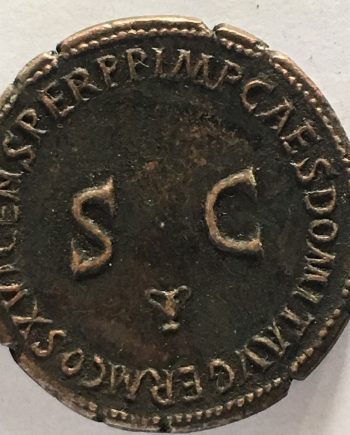 Ръчно изработена монета сестерция ASIS0053