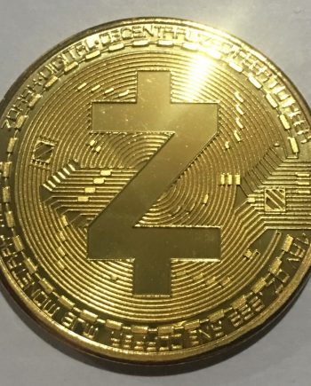 Позлатена монета ZCASH DZ0055