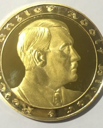 Позлатена монета Хитлер 1933 г. ZN0016